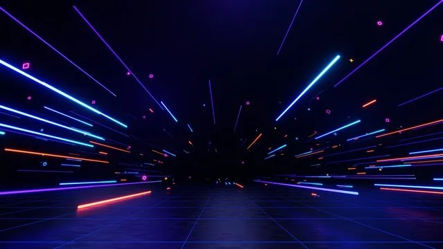 开云电竞体育DOTA2赛博风格赛事背景
